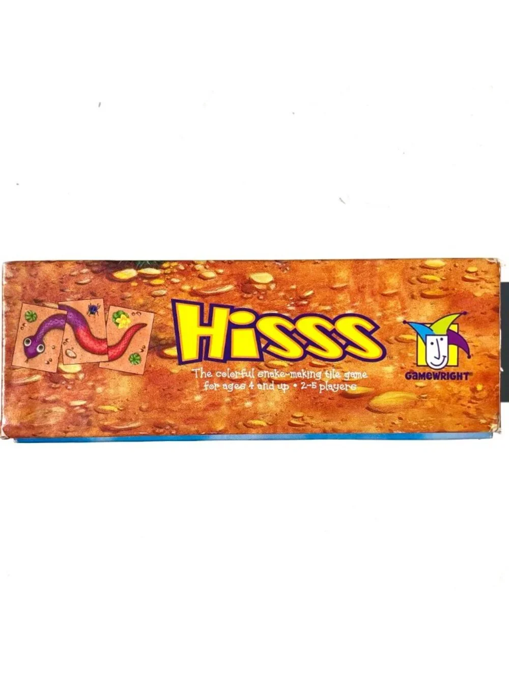 HISSS Colorful Snake Making Tile Matching Game Gamewright Complete 2006 AS IS